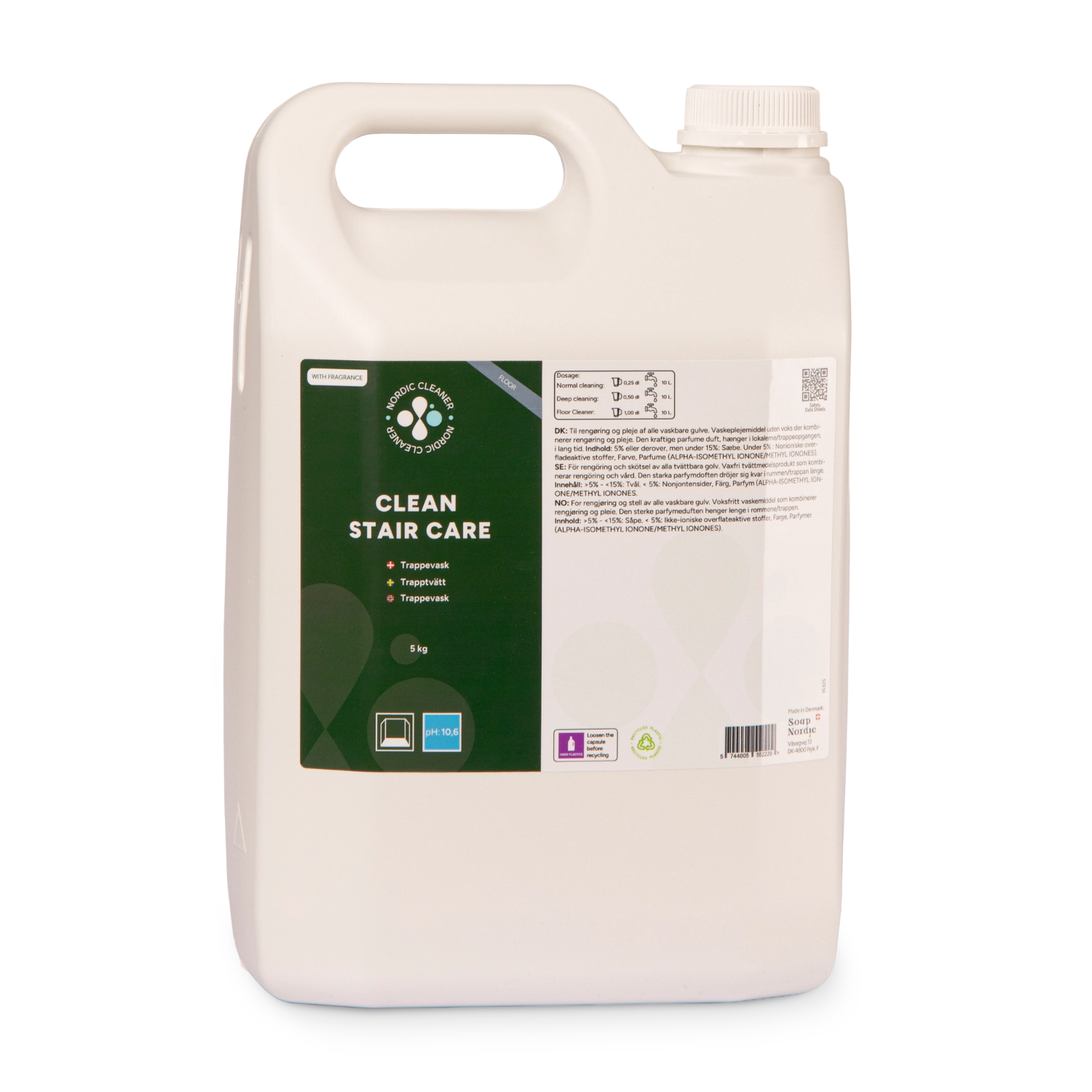 Clean Stair Care - Trappevask 3x5 kg